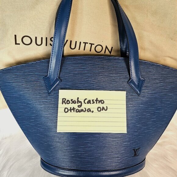 Louis Vuitton Handbags - SOLD Louis Vuitton EPI PM Saint Jacques in Blue Authenticated